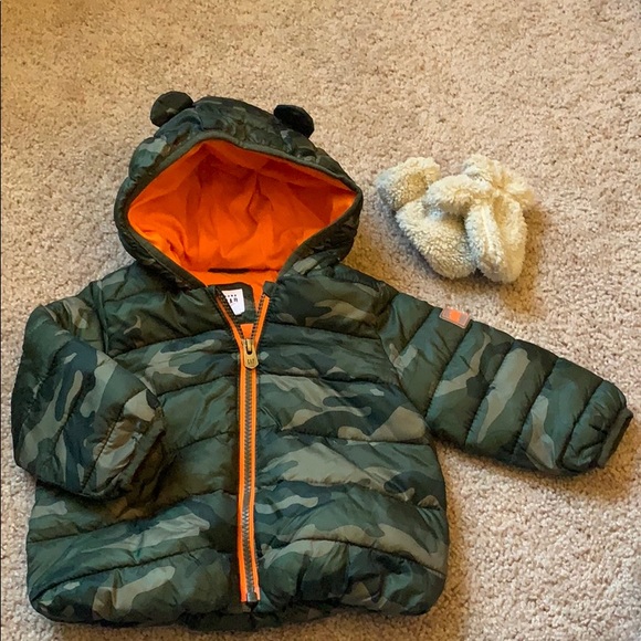 baby gap camo jacket